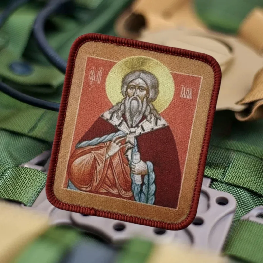 Parche divertido "Elijah The Prophet", insignia de moral táctica, parches de gancho y bucle impresos para ropa, pegatina para mochila del ejército militar - imagen 4