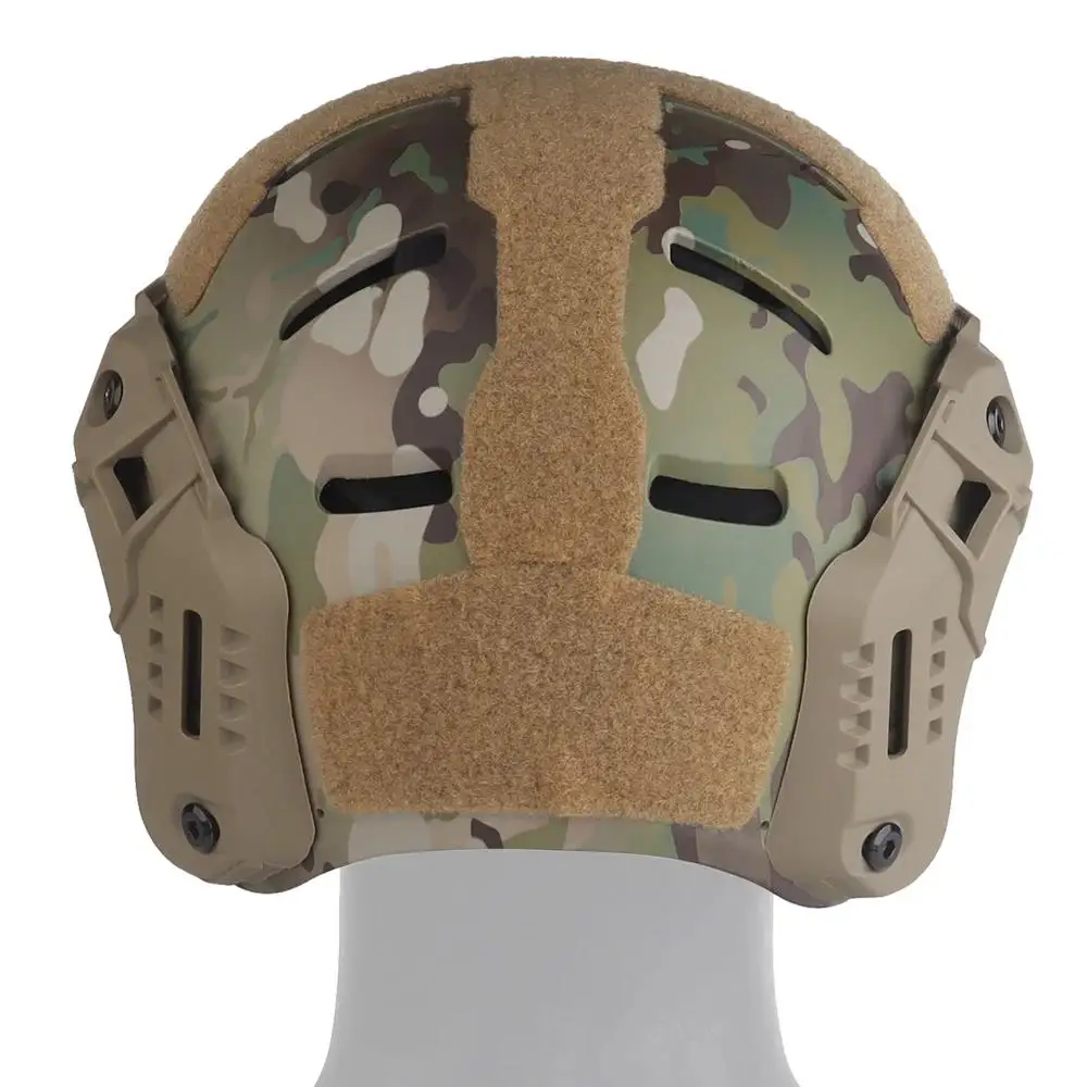 Casco táctico MK transpirable para Airsoft caza Paintball CS entrenamiento de tiro Motocross montar protector Camo TM casco equipo - imagen 5