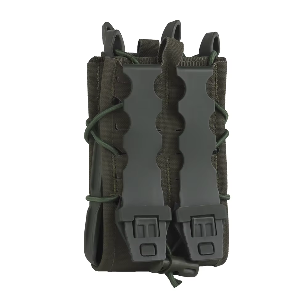 Portacargadores táctico V2 liberación rápida AR15 – Ranger Green MOLLE - imagen 4