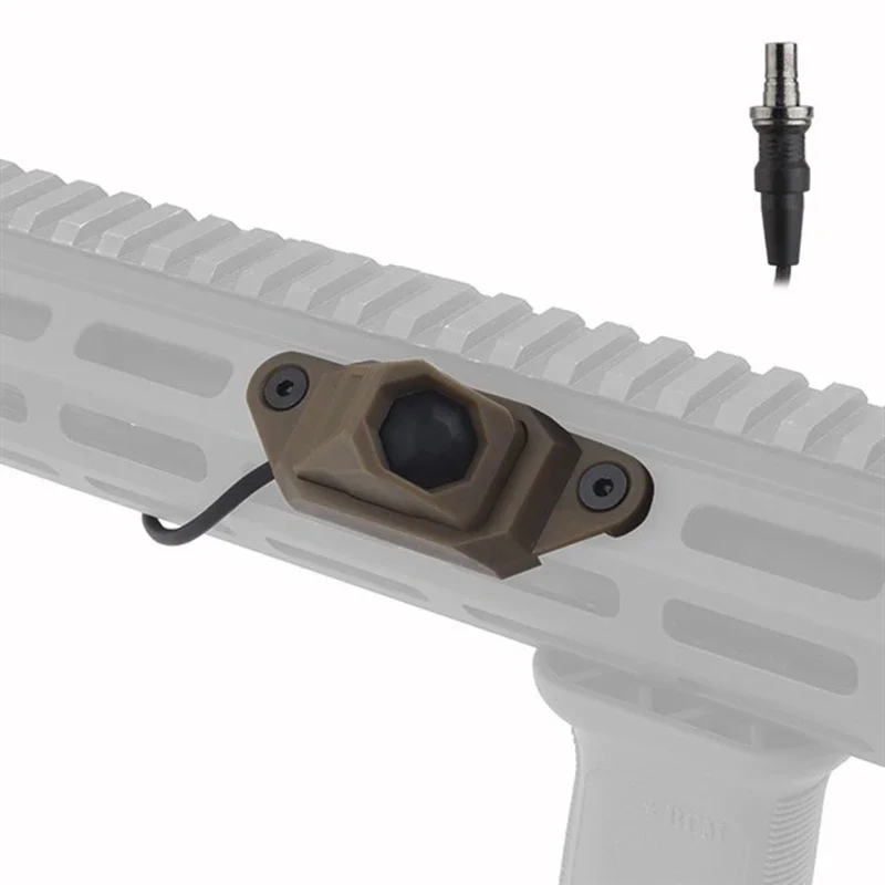 Interruptor táctico AXON de un solo cable SF SF grúa láser remoto en línea accesorios de interruptor de presión