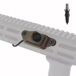 Interruptor táctico AXON de un solo cable SF SF grúa láser remoto en línea accesorios de interruptor de presión