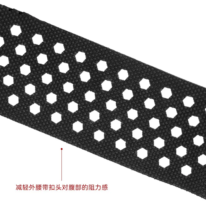 Cinturón táctico interior sin bloqueo, cinturón táctico multifuncional, cierre de cintura con bucle de gancho, transpirable - imagen 5