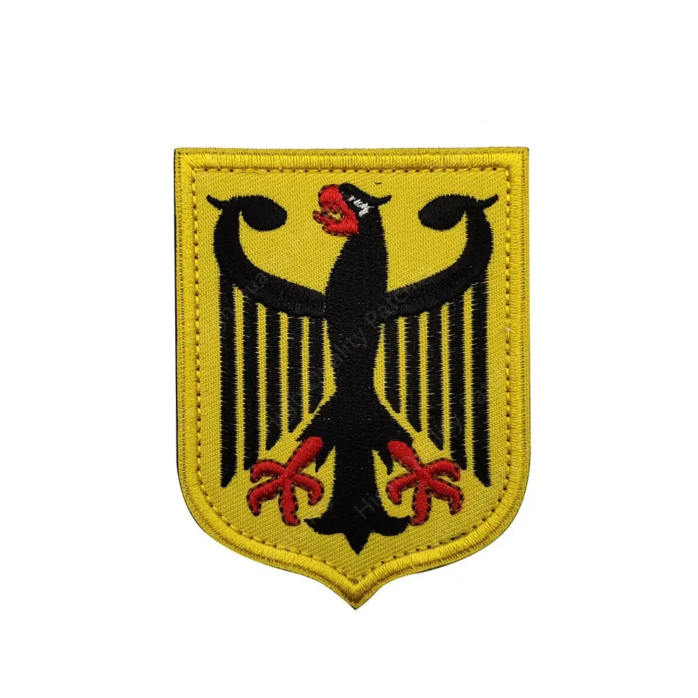 Insignia de moral de escudo de águila alemana DSG9, insignia de tela bordada con bandera, parches tácticos para ropa, parches para ropa DIY bordados - imagen 5