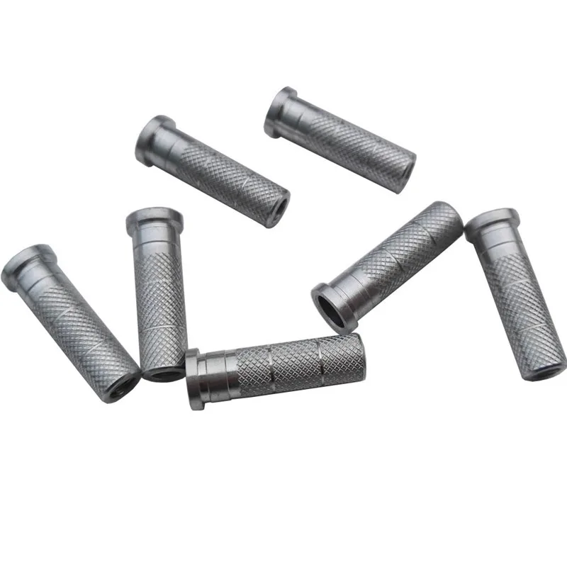 Conector de flecha de tiro con arco, inserto de flecha de aluminio para caza, cabezas de flecha ID 6,0 6,2 7,6mm, accesorios de caza con eje de flecha - imagen 2