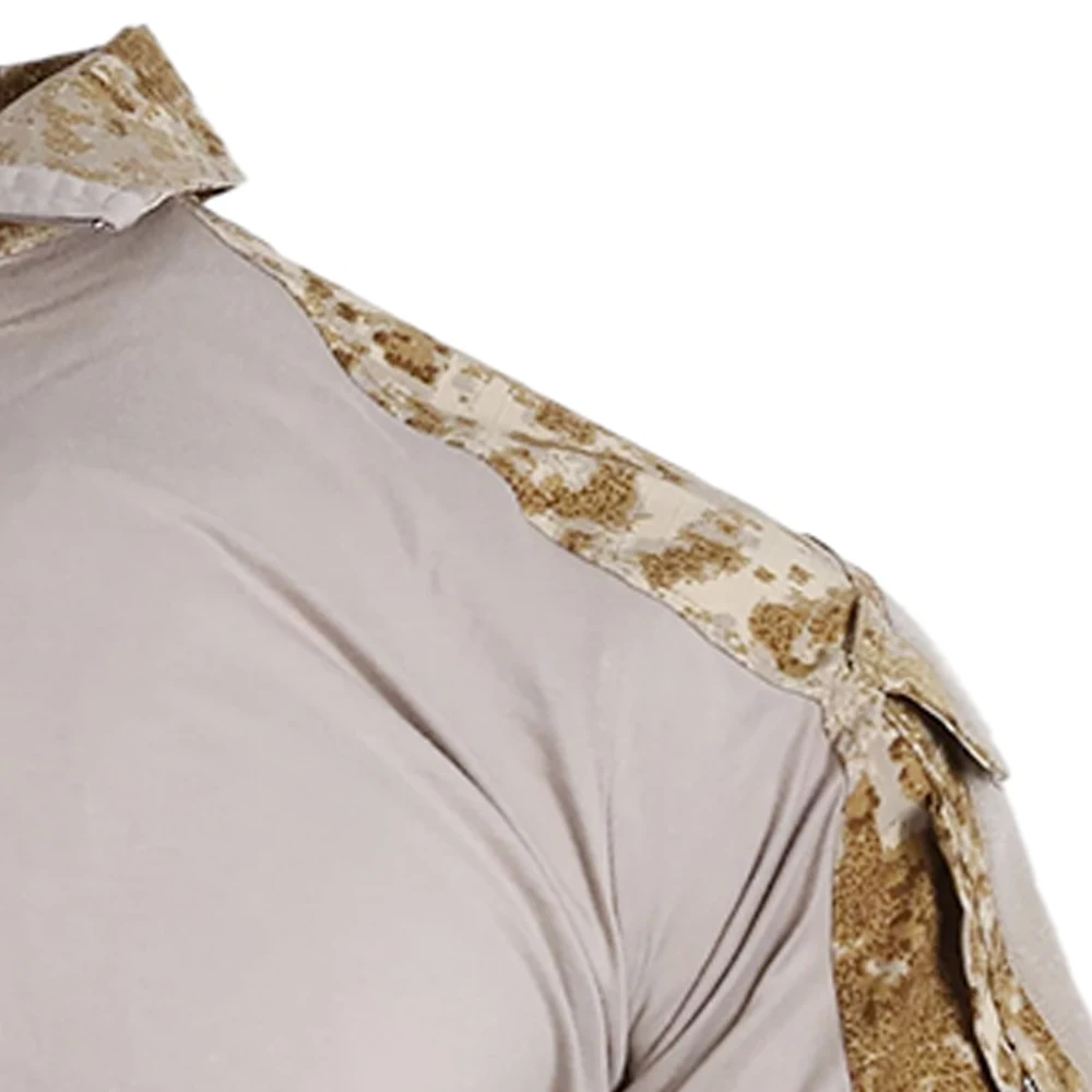 Emersongear, camisetas tácticas de combate G3, camisetas Gen3 para hombre, camiseta de camuflaje, camiseta de manga larga, deporte de caza Milsim, senderismo al aire libre SS