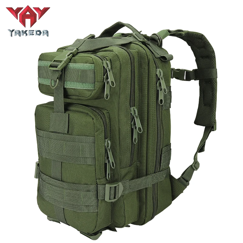YAKEDA en venta, mochilas escolares de adiestramiento al aire libre, impermeables, para senderismo, Camping, bolsas tácticas 3P, Mochila táctica estilo camuflaje - imagen 2