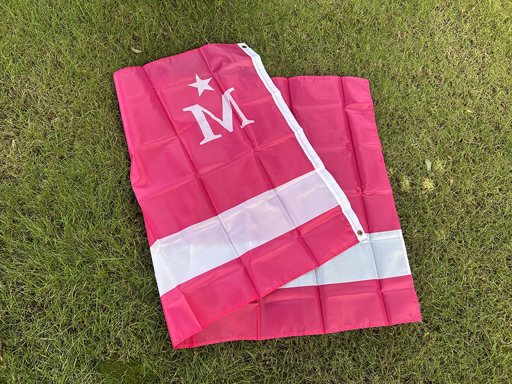 BANDERA DE SKY Bandera de moderdonia de vida moderna, 90x150cm, poliéster, colgante, Queque de vida moderna, bandera de Moderdonia para decoración del hogar - imagen 5