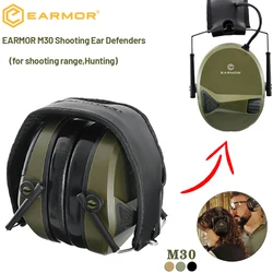 EARMOR M30 Protección auditiva electrónica para campo de tiro anti ruido