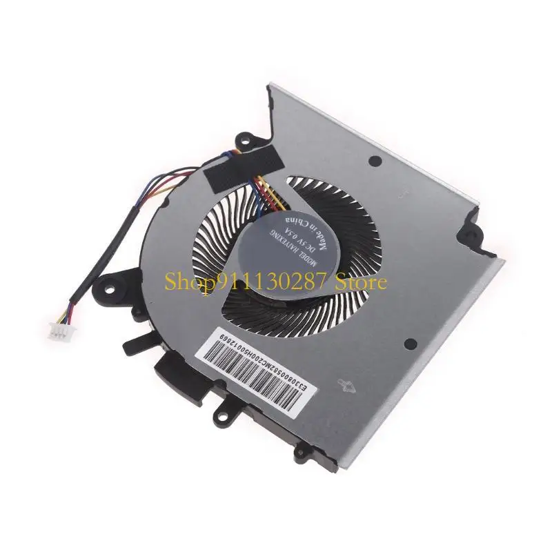 J1HC para MSI GF66 GF76 11SC 11UC Ventilador enfriamiento computadora portátil 5V 4PIN Radiador - imagen 3
