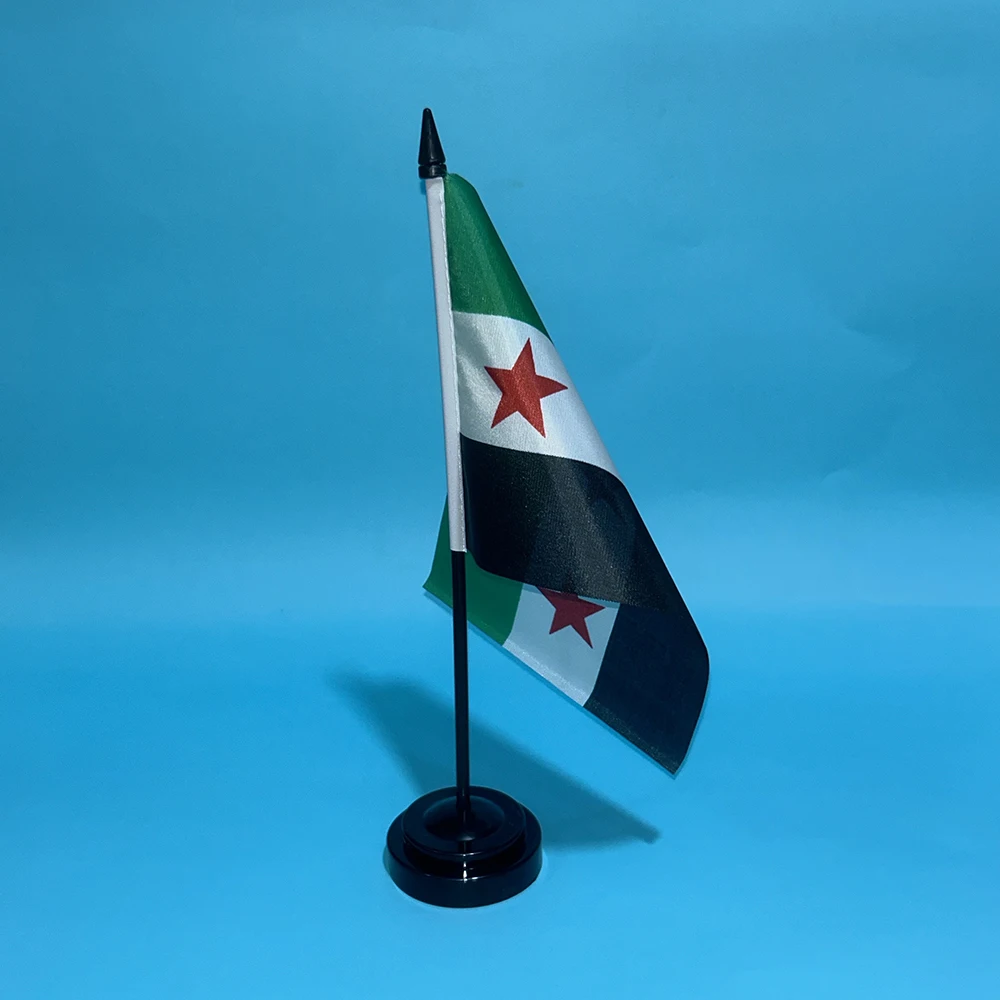 SKY Bandera de Escritorio Siria Tres Estrellas - imagen 3