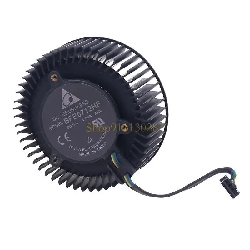J1HC BFB0712HF 65 mm 12V 1.8A Ventilador enfriamiento tarjeta gráfica para gtx980 - imagen 5