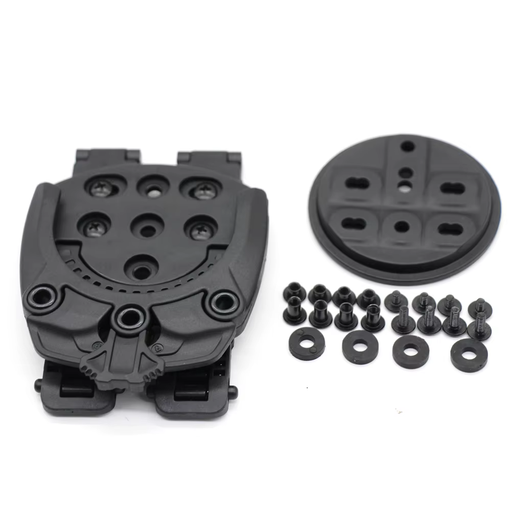 Funda táctica Tek-Mount, sistema de montaje de conexión rápida para bolsas de revistas, funda para pistola, bolsas de torniquete, cinturón de trabajo de caza - imagen 3