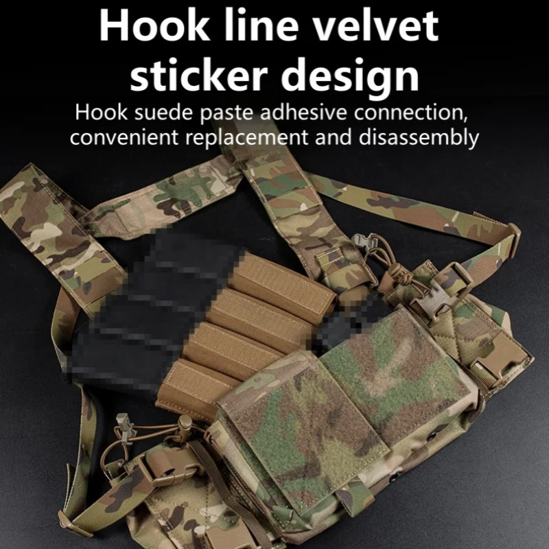 Forro interior para colgar en el pecho MK4 (adecuado para MP7) bolsa para revistas cuádruple paquete de accesorios de expansión para colgar en el pecho al aire libre - imagen 4