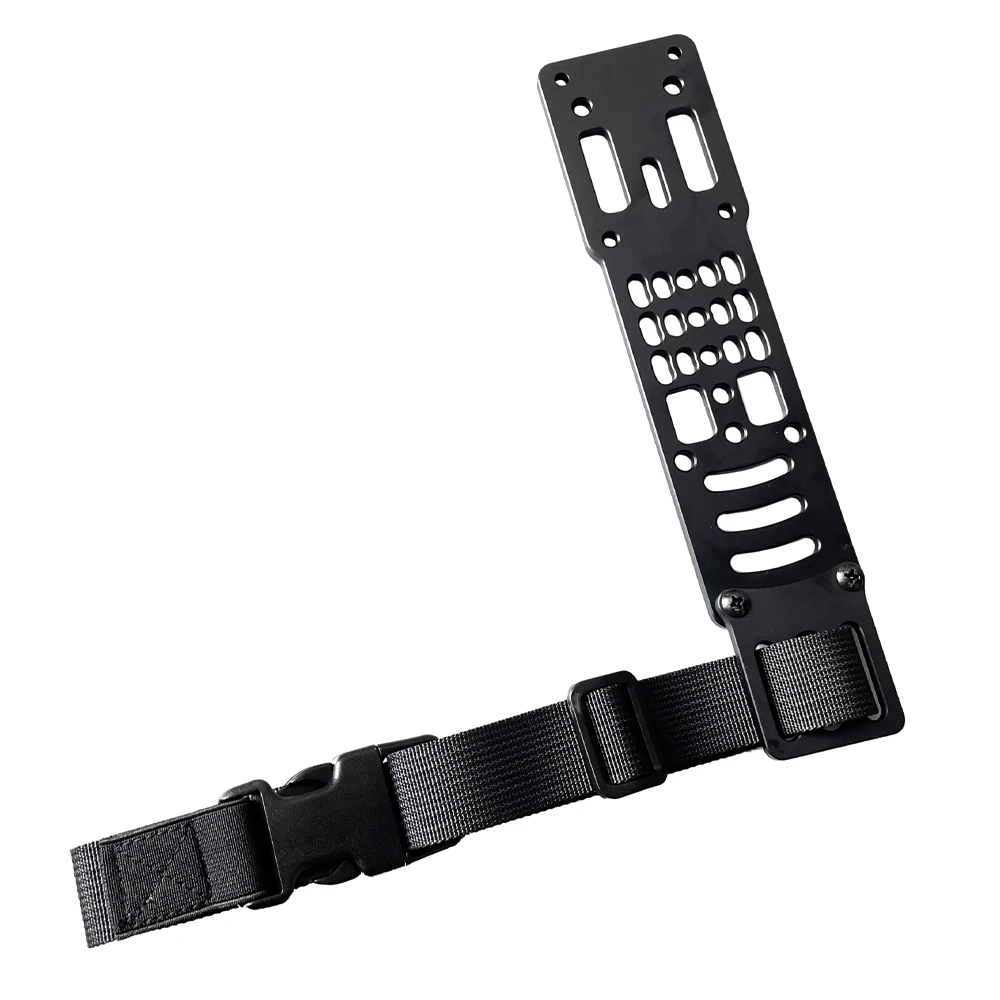 Plataforma de transporte de pierna caída, adaptador de funda de pistola táctica ajustable Modular de Metal, Compatible con accesorios adaptadores QLS Airsoft - imagen 3