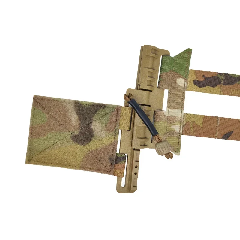 Conjunto de chaleco táctico con hebilla, chaleco de liberación rápida, equipo portador de placa, fajín de caza, Airsoft, JPC, XPC - imagen 4