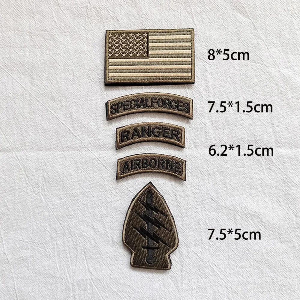 Parche Ranger EE.UU. Fuerzas Especiales con velcro – Insignia táctica - imagen 2