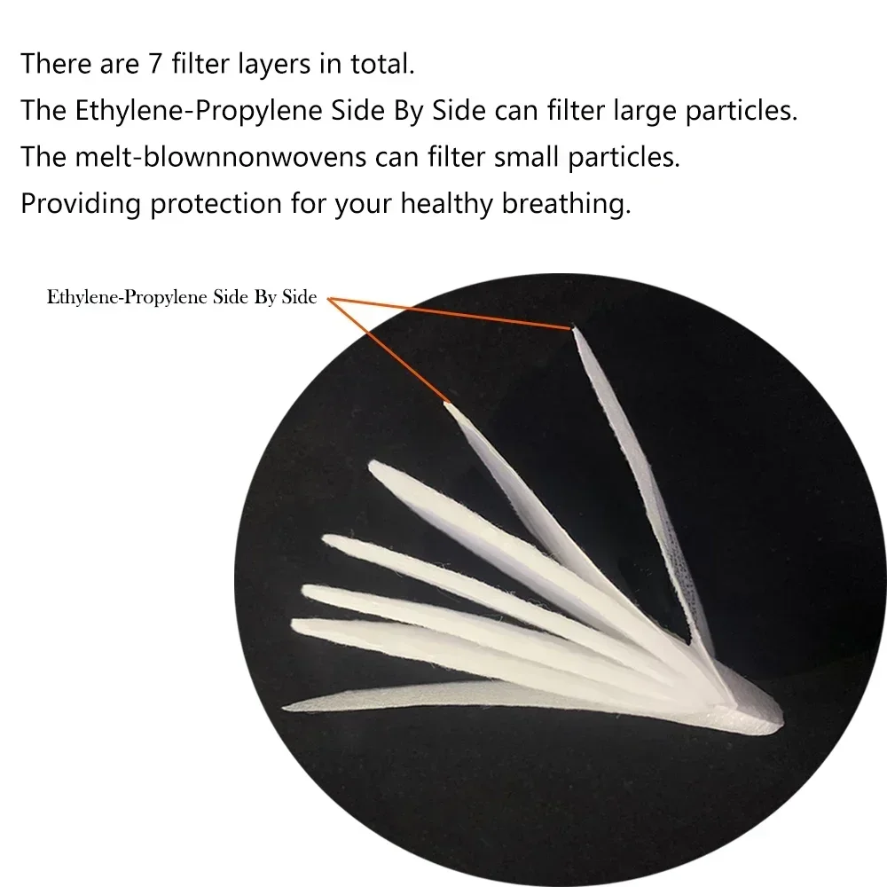 Filtro a prueba de polvo 5N11, retenedor 501 para cartucho 6001 6002 6003 6004, respiradores serie 6200 7502 6800 FF402, filtros de máscara de Gas - imagen 5