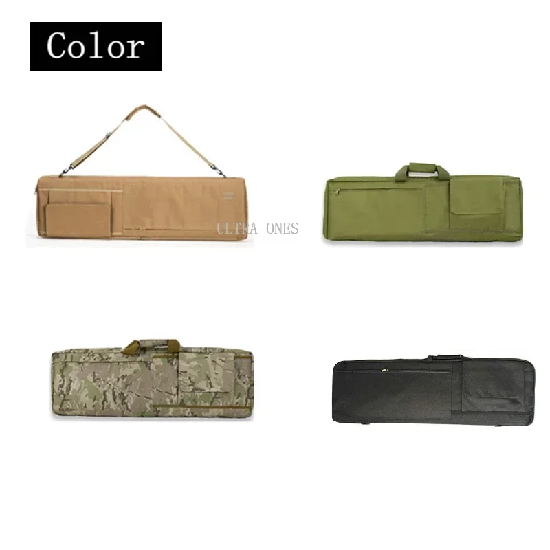 Bolsa táctica para pistola de 85CM y 100 CM, funda protectora acolchada para Rifle de Paintball Airsoft, bolsas de transporte para pistola de caza y francotirador de combate CS - imagen 3