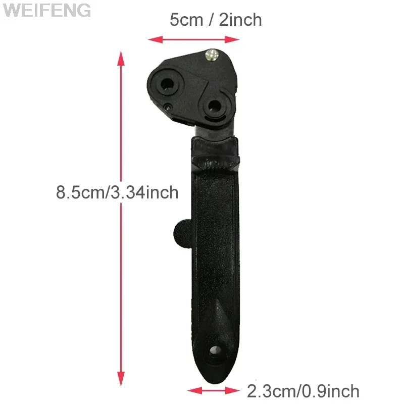 3 unids/set cinturón táctico funda para pistola botón paleta de cintura para GL 17 19 P226 M9 M92 funda para pistola hebilla de seguridad evitar caídas - imagen 3