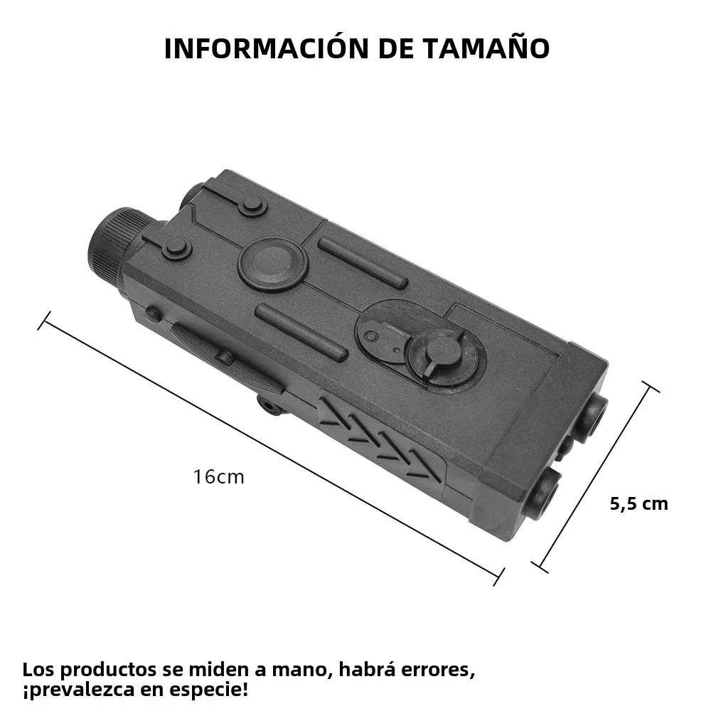 SINAIRSOFT táctico HK146 PEQ2 caja de batería simulada sin función de transporte RAS RIS AEG Airsoft caza 20mm Rail Lipoly - imagen 3