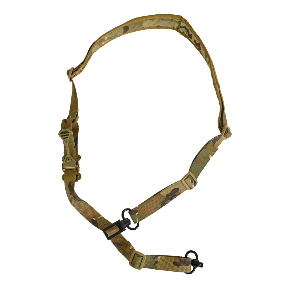 Eslinga táctica para Rifle de 2 puntos, adaptador de conversión de Triglid de 2 a 1 punto, 1 ", Compatible con accesorios para pistola de caza giratoria QD - imagen 4