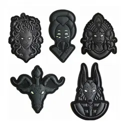 Parche táctico Reaper PVC reflectante que brilla en oscuridad Medusa