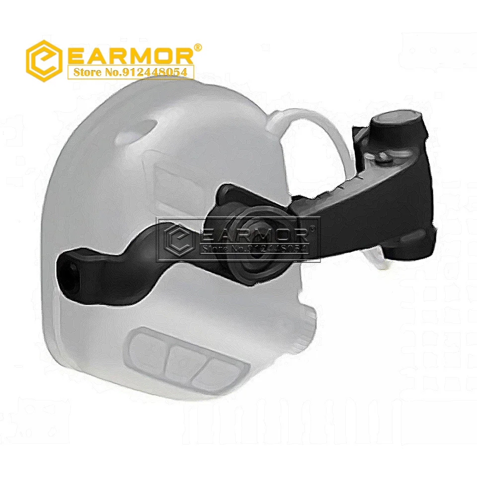 EARMOR-auriculares tácticos M16C, Kit de accesorios de adaptador de rieles de casco de arco para auriculares M31 / M32 / M32H / M31H - imagen 2