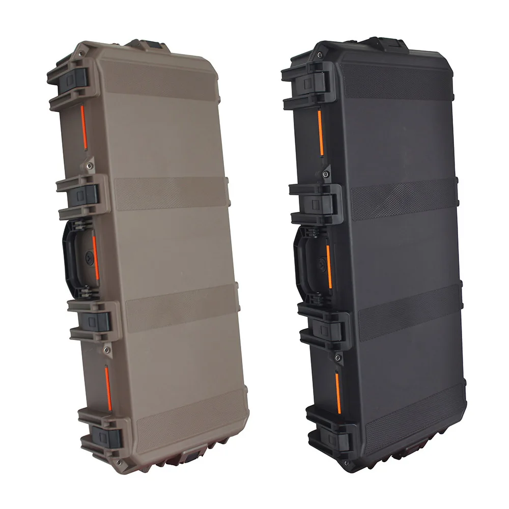 VULPO-equipo electrónico a prueba de humedad para exteriores, caja de seguridad con rodillo de 1m, esponja EVA acolchada, funda para Rifle de caza - imagen 3