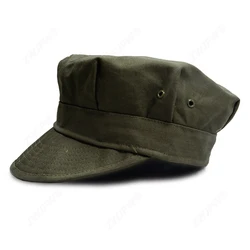 Gorra octogonal militar verde – Estilo americano clásico