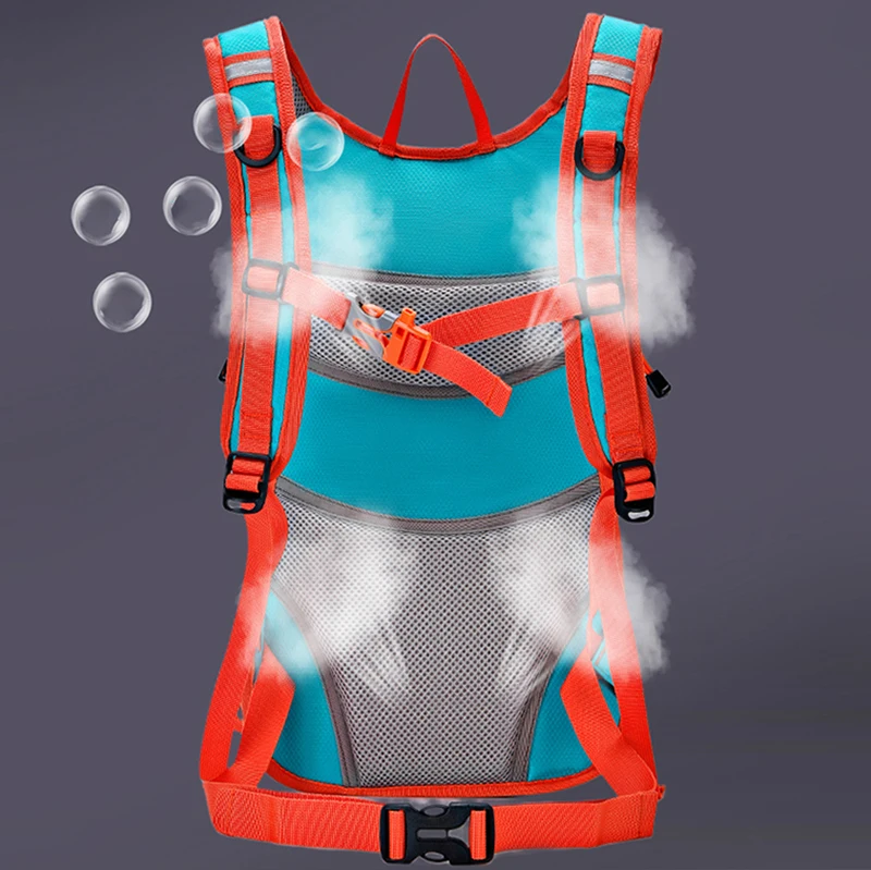 Mochila deportiva para correr, hidratación, portátil, para exteriores, ciclismo, escalada, senderismo, ligera, para correr, bicicleta, viaje por carretera - imagen 5