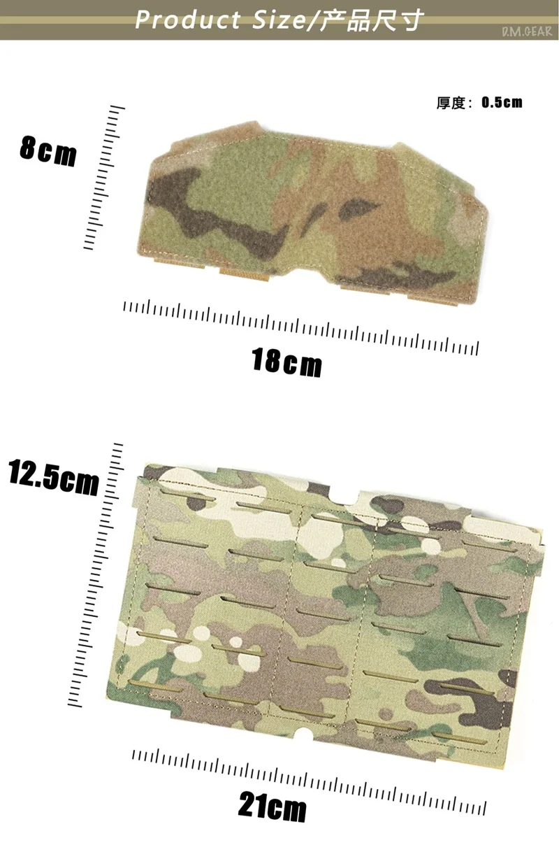 Tablero MOLLE SS 2.0 al aire libre para chaleco de marco compatible con - imagen 3