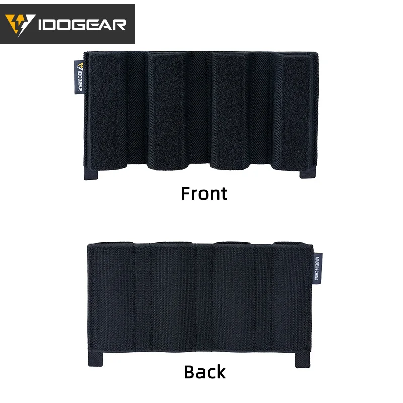 IDOGEAR bolsa táctica Quad Mag para MP7 MPX UMP45 Quad SMG grande doble la insertar pegatina Mag bolsa 35115 - imagen 5