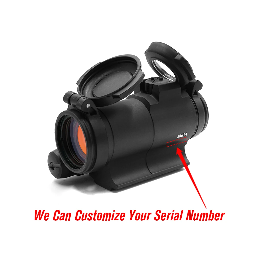 Mira táctica de punto rojo M5S 2 MOA para caza, marcas completas de Airsoft, punto rojo para Precisión y adquisición rápida de objetivo - imagen 2