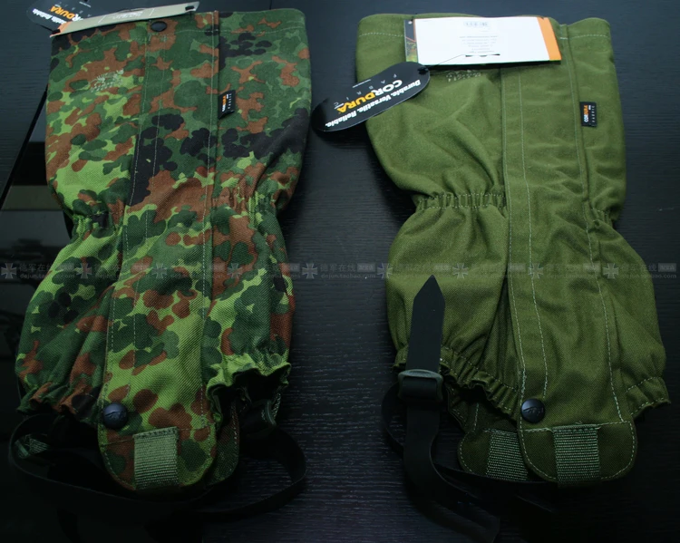 Polainas tácticas para piernas: protección multienvejecimiento para senderismo, defensa con arena en el desierto y deportes de nieve - imagen 3