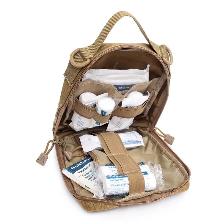 Bolsa médica táctica para exteriores, riñonera multifuncional, accesorios de mochila, kit de emergencia para camping y senderismo - imagen 4