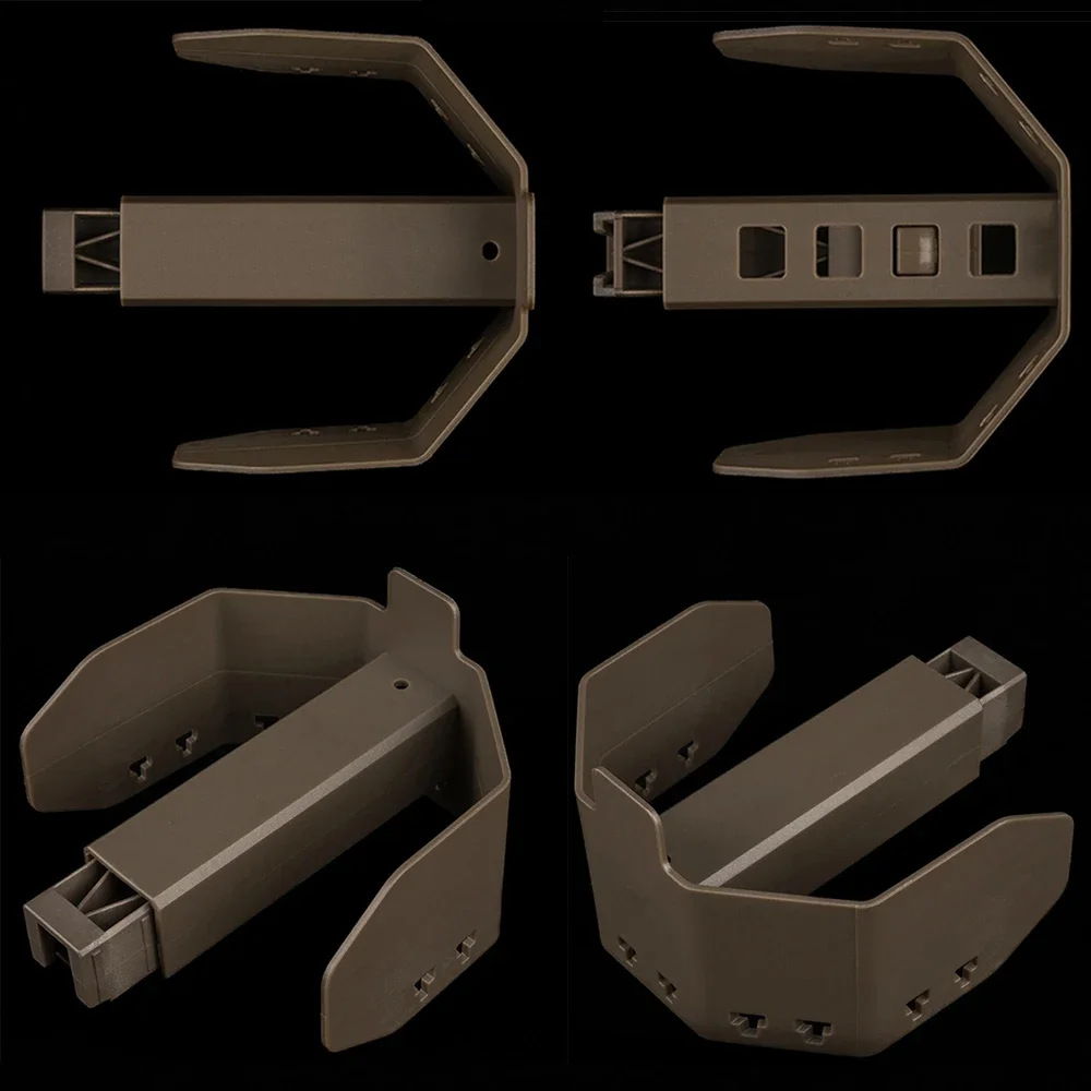 Soporte de exhibición táctico, componente Modular, caza, combate, cinturón Airsoft, soporte de exhibición colgante, accesorios de montaje rápido ajustables - imagen 3
