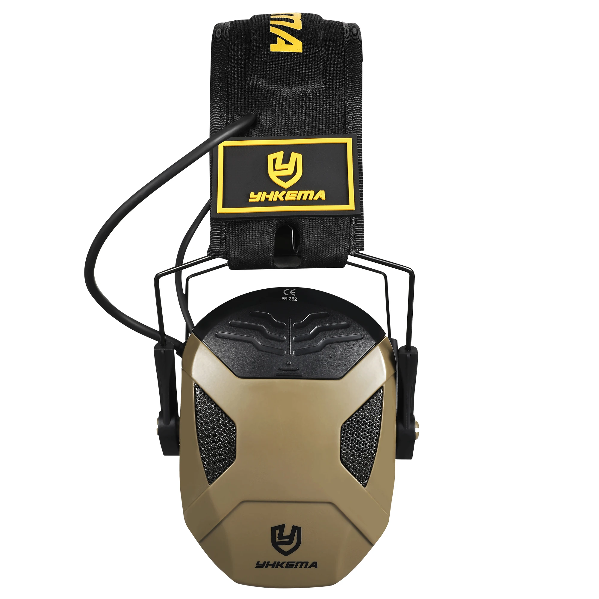 YHKEMA-protección auditiva para tiro electrónico, amplificación de sonido, orejera antiruido, defensa auditiva profesional para caza, deporte al aire libre - imagen 2