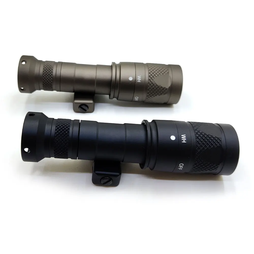 SOTAC GEAR-linterna táctica M340V, compatible con riel de 20mm, luz estroboscópica de explorador para caza, LED con interruptor de presión remoto - imagen 4