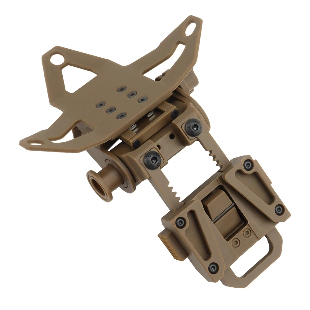 Montura táctica L4G24 NVG para PVS15/PVS18/PGPNVG18, gafas militares de visión nocturna, accesorios de Airsoft, equipo de casco para deportes al aire libre - imagen 4