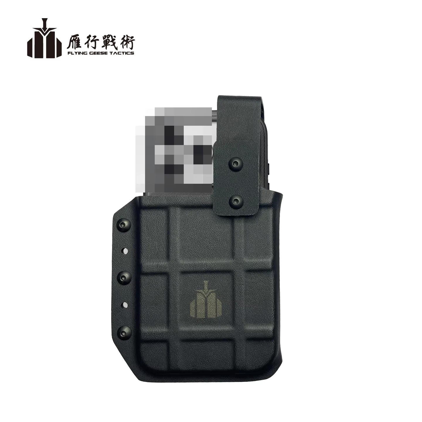 Funda táctica Kydex para móvil – Liberación rápida cinturón - imagen 2