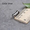 10sets Circle silver