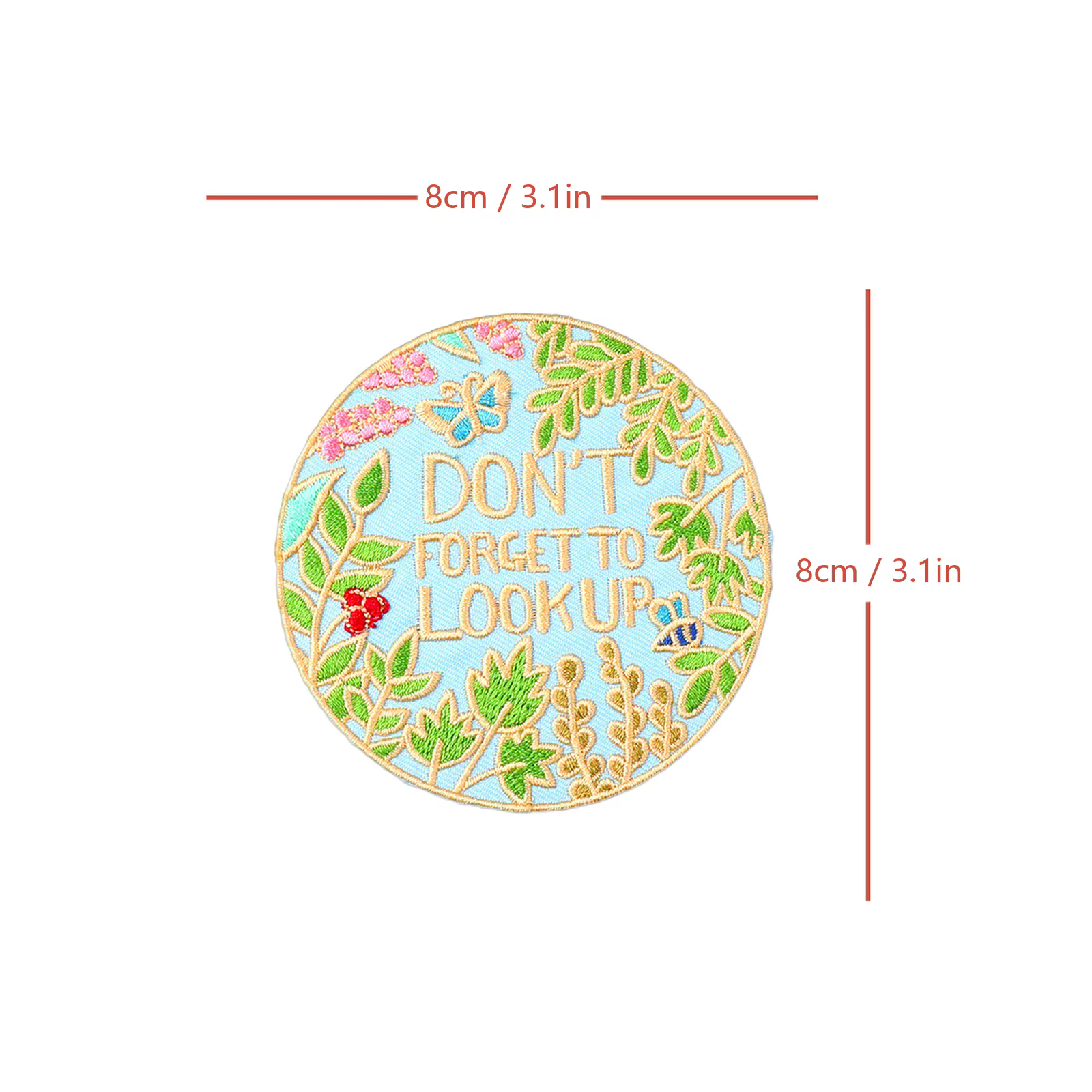 No olvides de mirar el parche botánico, insignia bordada con apliques para planchar/coser para sombreros, chaquetas, mochilas, bolsos, ropa - imagen 5