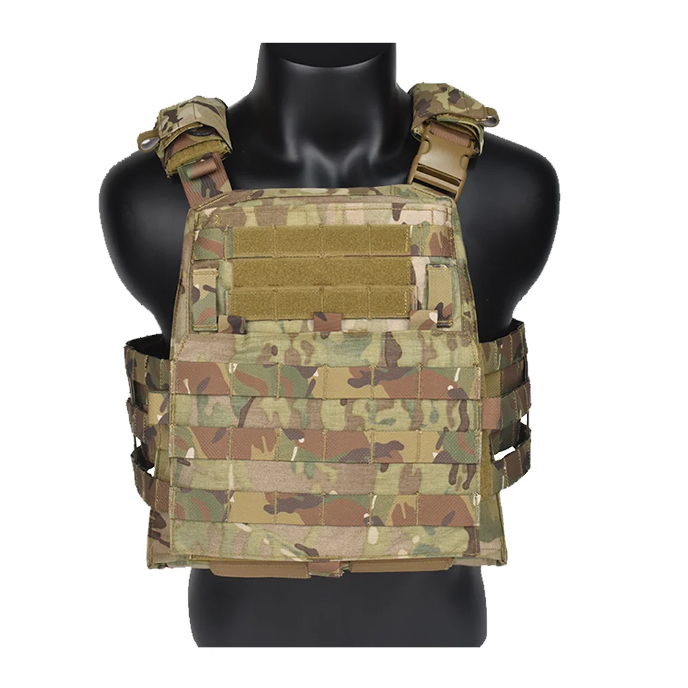AVS MBAV-Chaleco táctico Airsoft, conjunto portador de placa, Modular adaptable, liberación rápida, cómodo chaleco de entrenamiento MOLLE para caza ﻿ - imagen 4