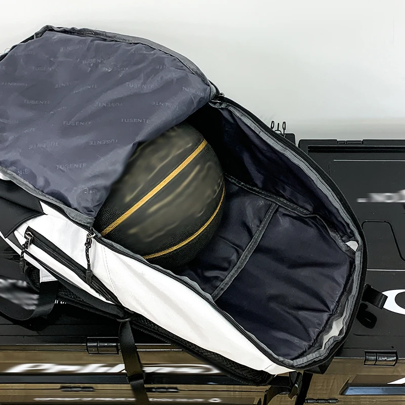 Bolsa de equipo de entrenamiento Teniss de baloncesto al aire libre, gimnasio, Fitness, viaje, Camping, senderismo, mochila para estudiantes, bolsa para libros para ordenador portátil para la escuela - imagen 5