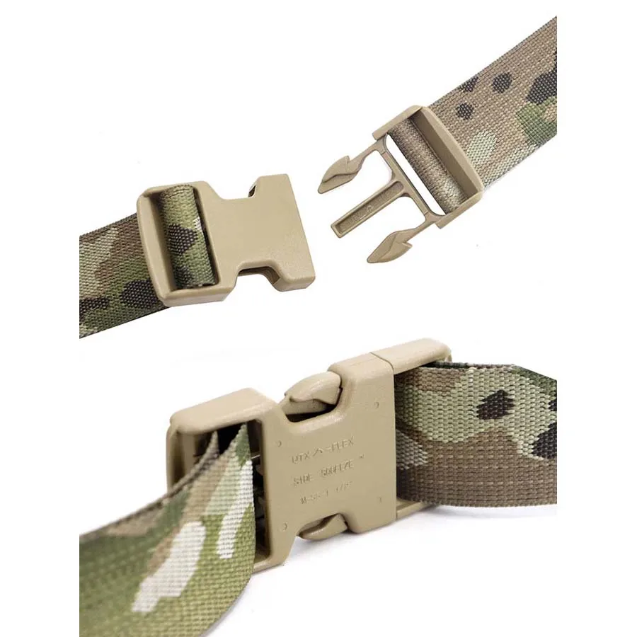 Paquete trasero de liberación rápida para exteriores, cinturón Simple, bolsa táctica, accesorios, Correa MOLLE, hebilla magnética - imagen 5