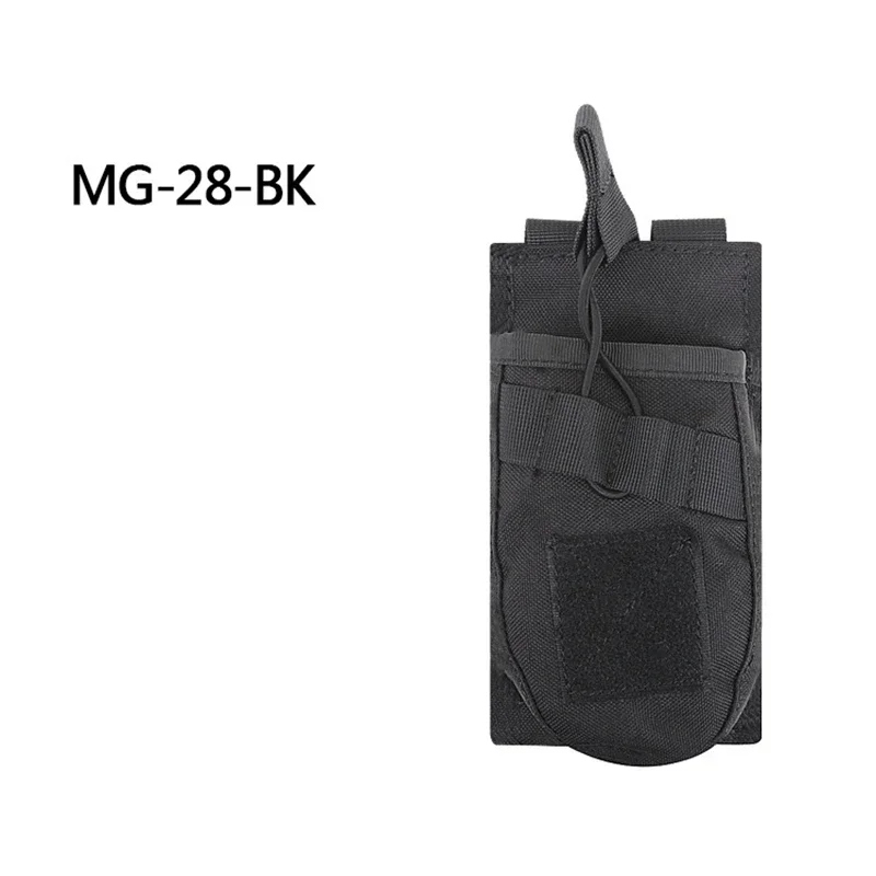 Bolsa táctica Molle individual para revistas de 7,62mm para AK47 M4 AR15, bolsa magnética de nailon para Rifle, accesorios de caza, bolsa de herramientas - imagen 5