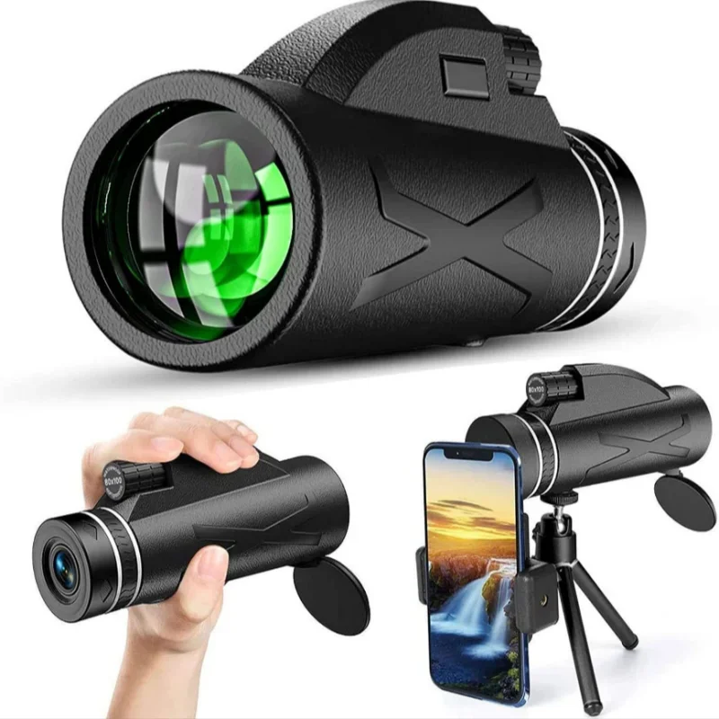Binoculares HD Bak4 zoom largo alcance portátiles para caza - imagen 3