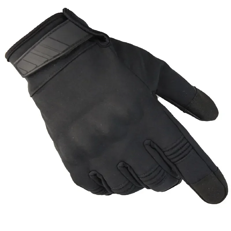 Guantes tácticos Airsoft, guantes Multicam para exteriores, senderismo, escalada, tiro, Paintball, camuflaje, guantes de dedo completo - imagen 3