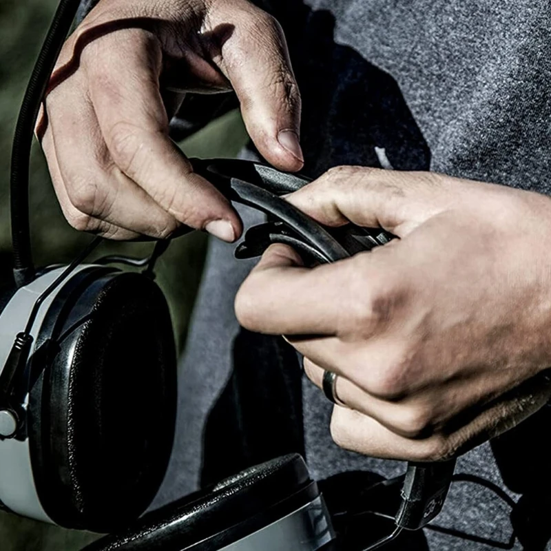 Almohadilla de cojín de haz de cabeza para auriculares, Protector auditivo AM/FM, conexión 3M, K1KF - imagen 4