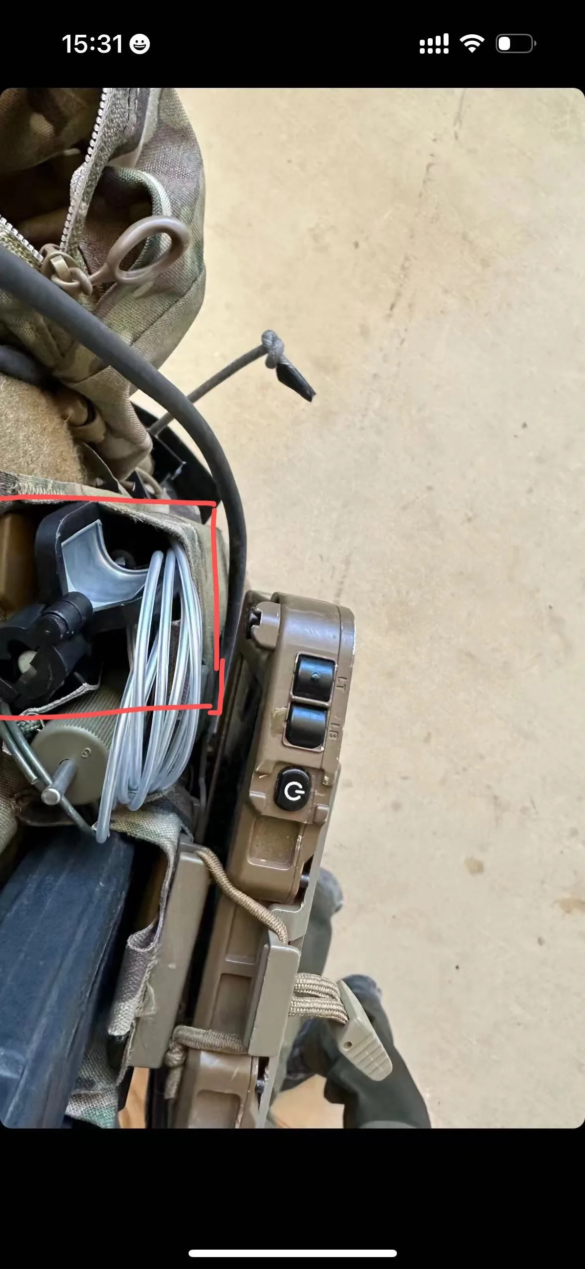 Clip táctico de nailon antiniebla para exterior sinterizado - imagen 5